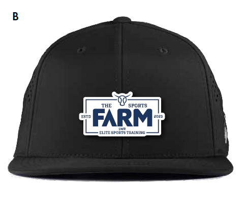 Sports Farm Hat - Black Hat PVC Brand (Pre - Order)