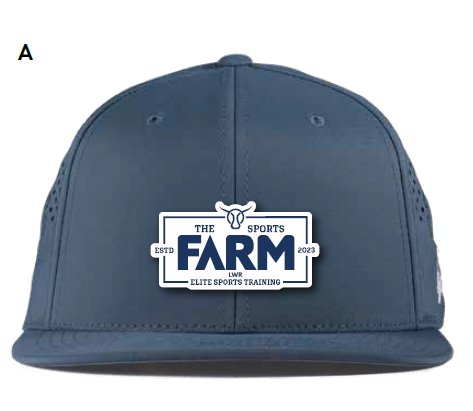 Sports Farm Hat - Navy Hat PVC Brand (Pre - Order)